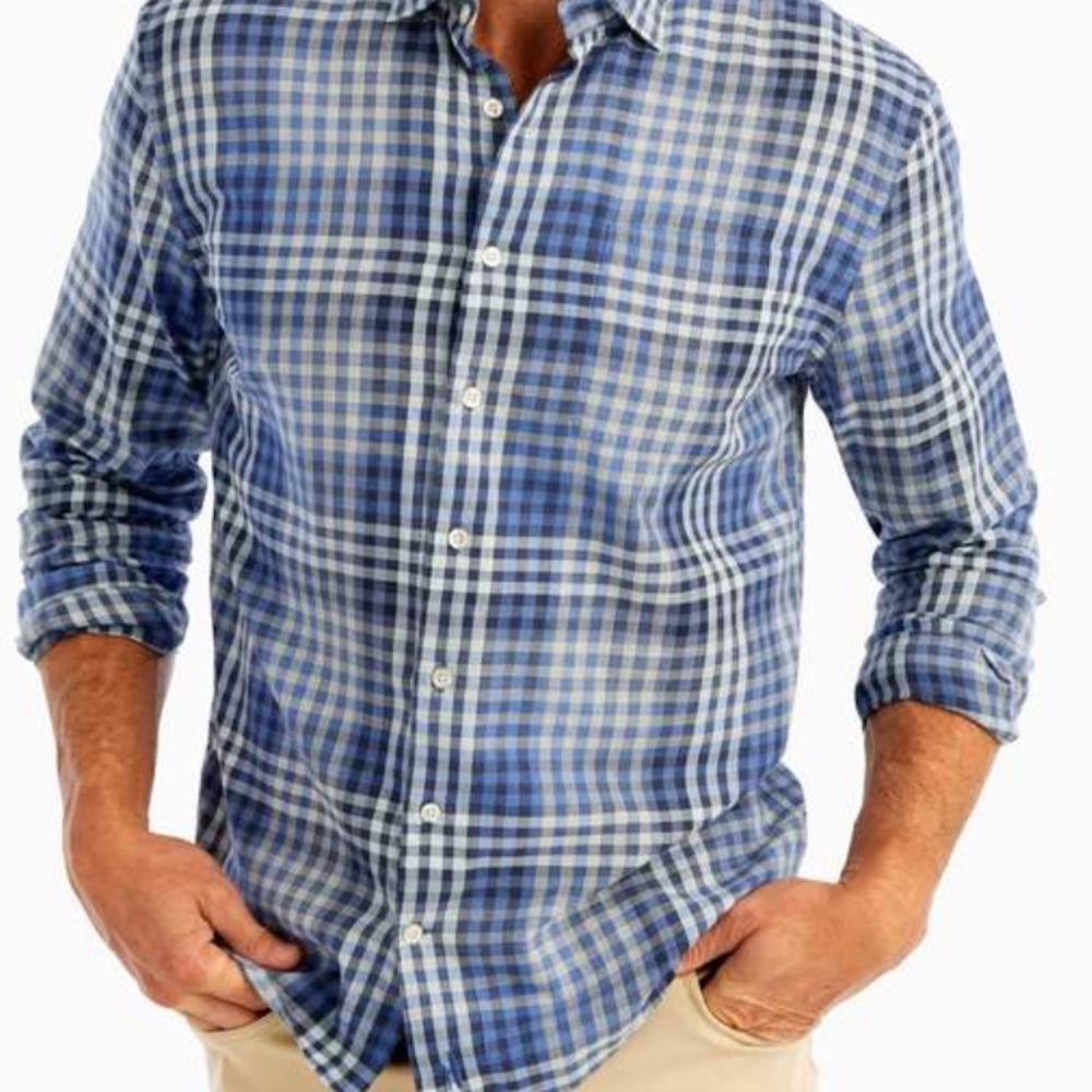 johnnie-o long sleeve button down shirt